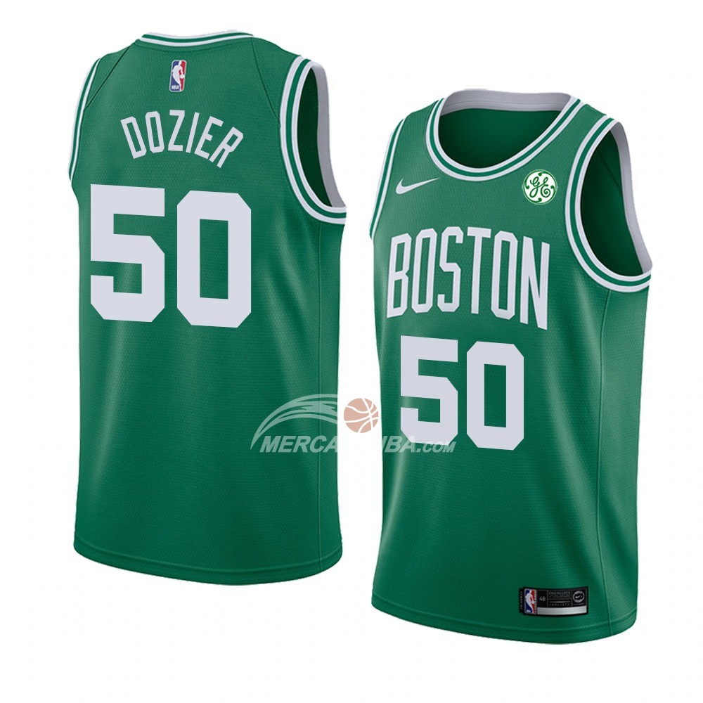 Maglia Boston Celtics P. J. Dozier Icon 2018 Verde